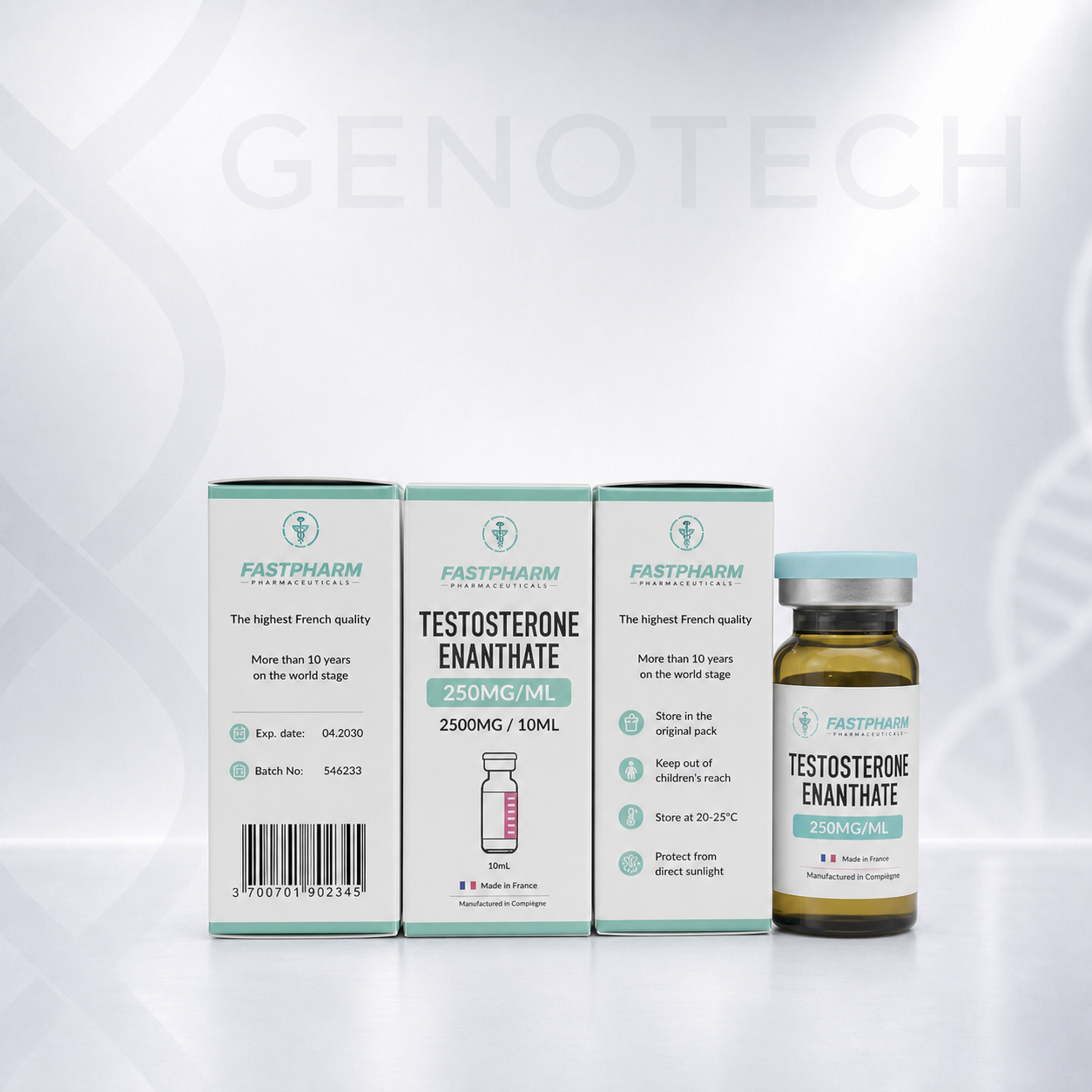 Fast Pharm Тестостерон Энантат 250 мг/мл 10 мл