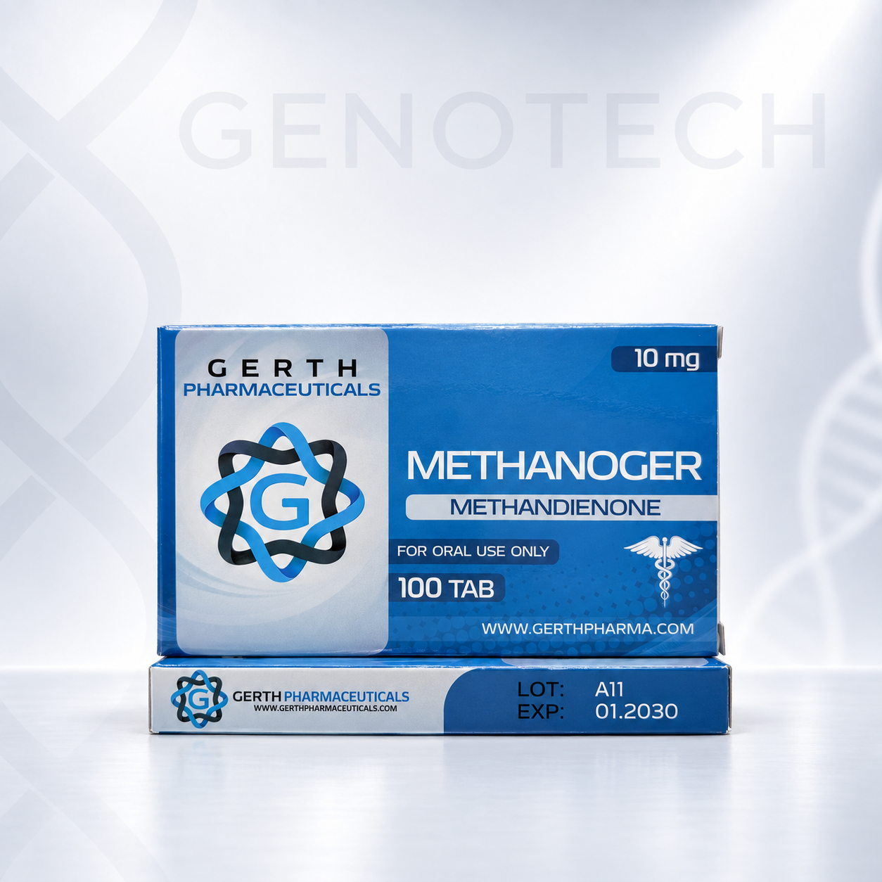 Gerth Methanoger Метандиенон 10 мг 100 таб